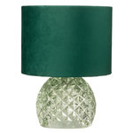 Paris Prix Lampe à Poser en Verre  LED  23cm Vert Clair