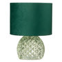 Voir la diapositive 1 : Paris Prix Lampe à Poser en Verre  LED  23cm Vert Clair