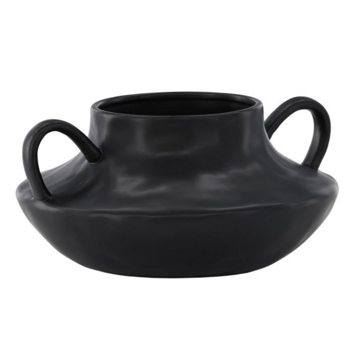 Paris Prix Pot Design en Céramique  Holda  31cm Noir