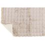 Voir la diapositive 2 : Paris Prix Plaid Uni  Wave  130x180cm Ivoire