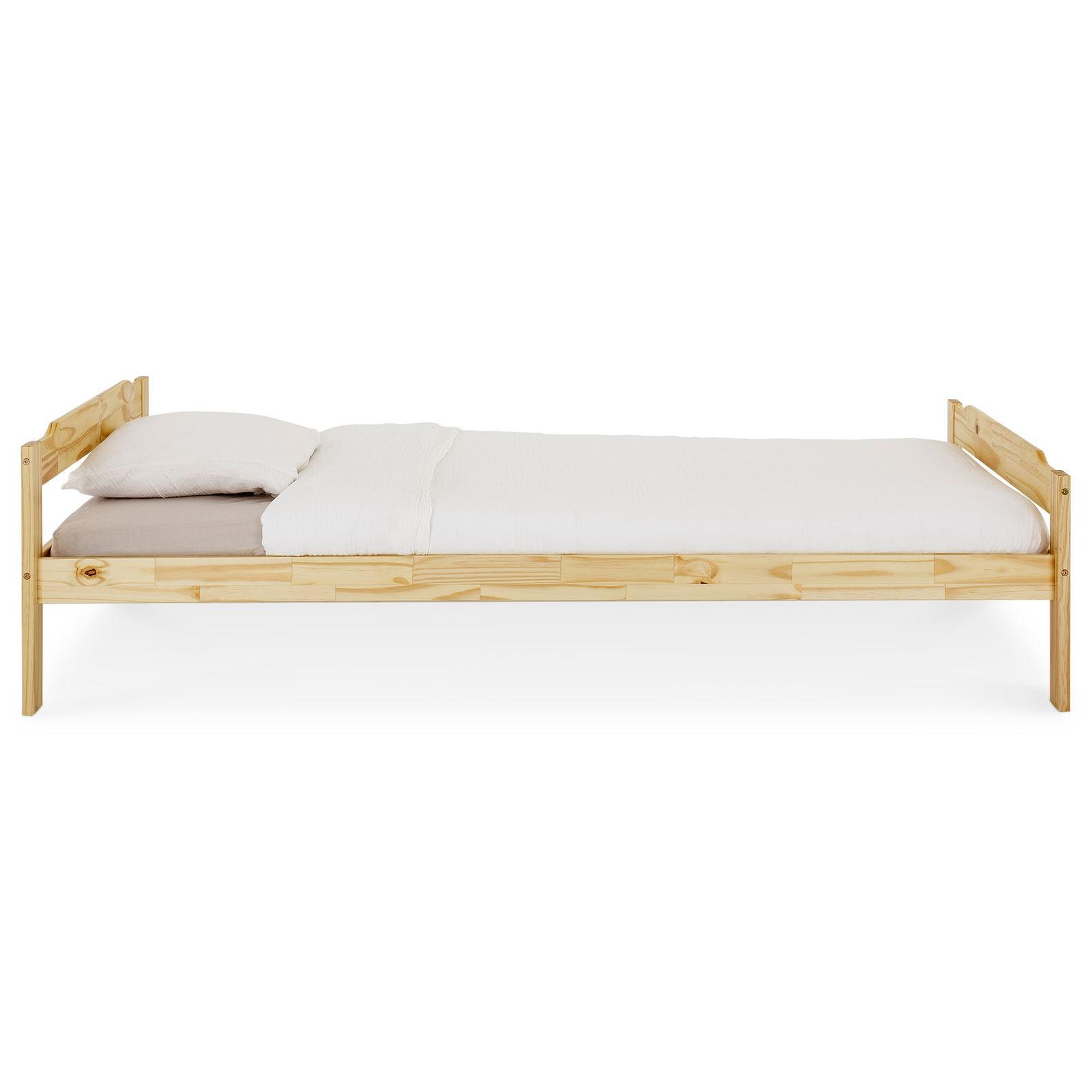 Voir la diapositive 4 : IDIMEX Lit en pin MORITZ, 90 x 200 cm