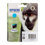 Voir la diapositive 2 : Epson EPSON Cartouche d'encre T0892 Cyan - Singe (C13T08924011)