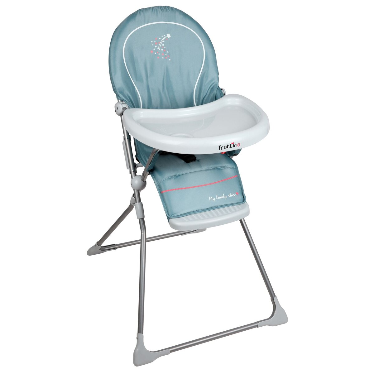 TROTTINE Chaise haute bébé pliage extra plat Keppler