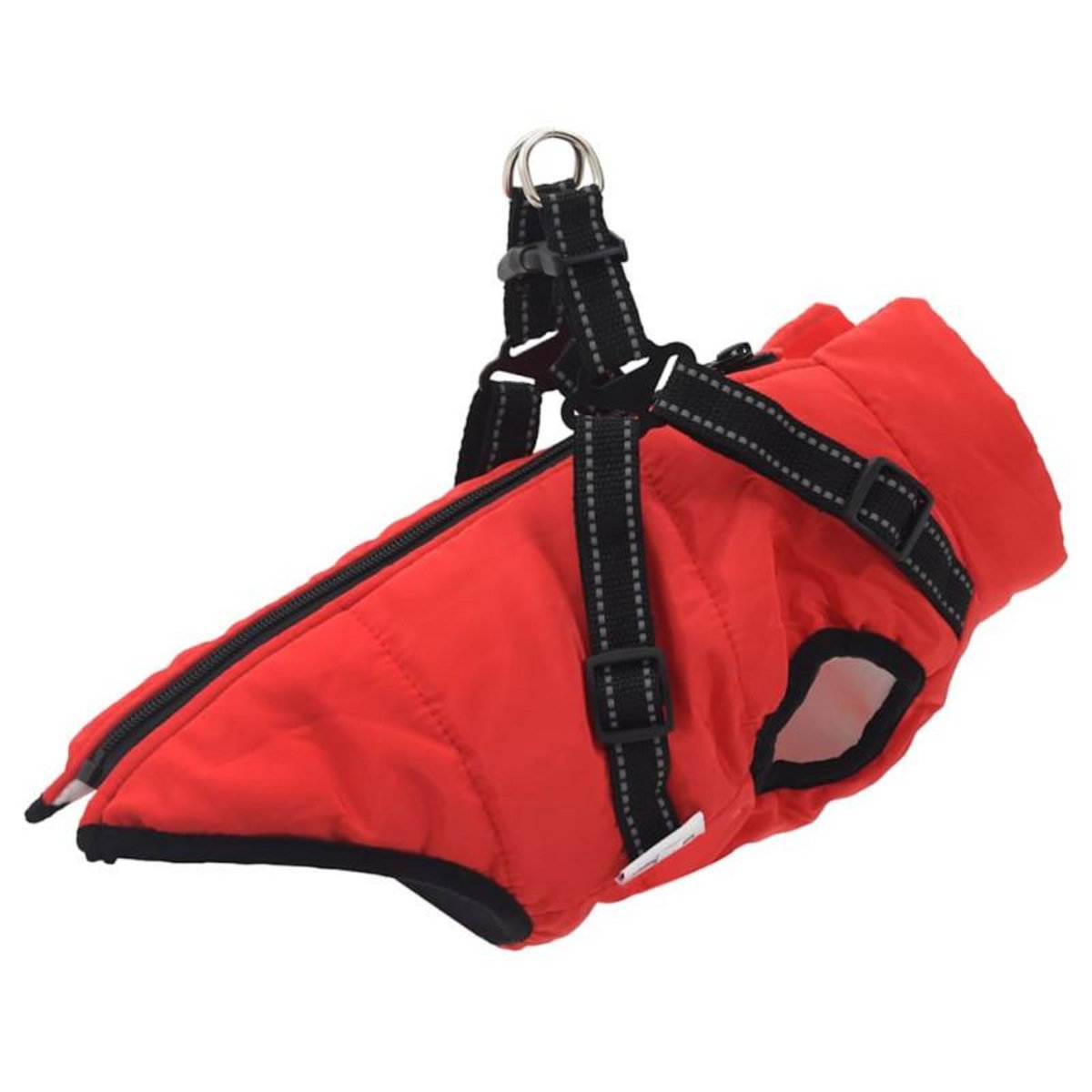 VIDAXL Manteau pour chiens avec harnais imperméable réfléchissant L36