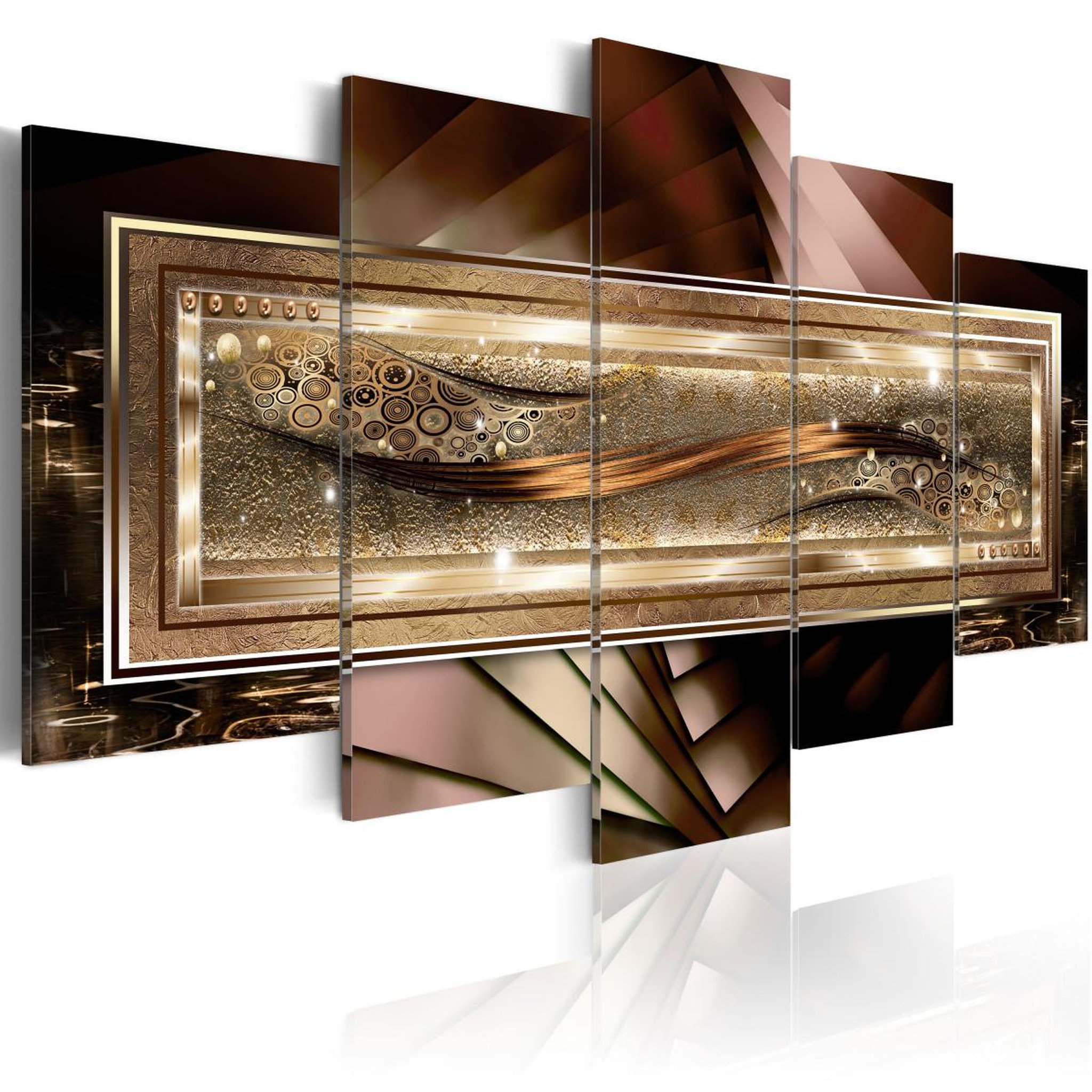 Voir la diapositive 1 : Paris Prix Tableau imprimé  gold thread