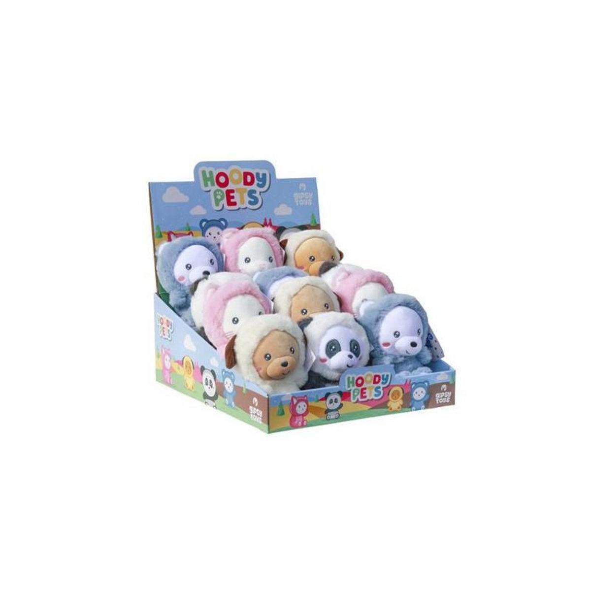 Gipsy Peluche Gipsy Hoody Pets 14 cm Modèle aléatoire