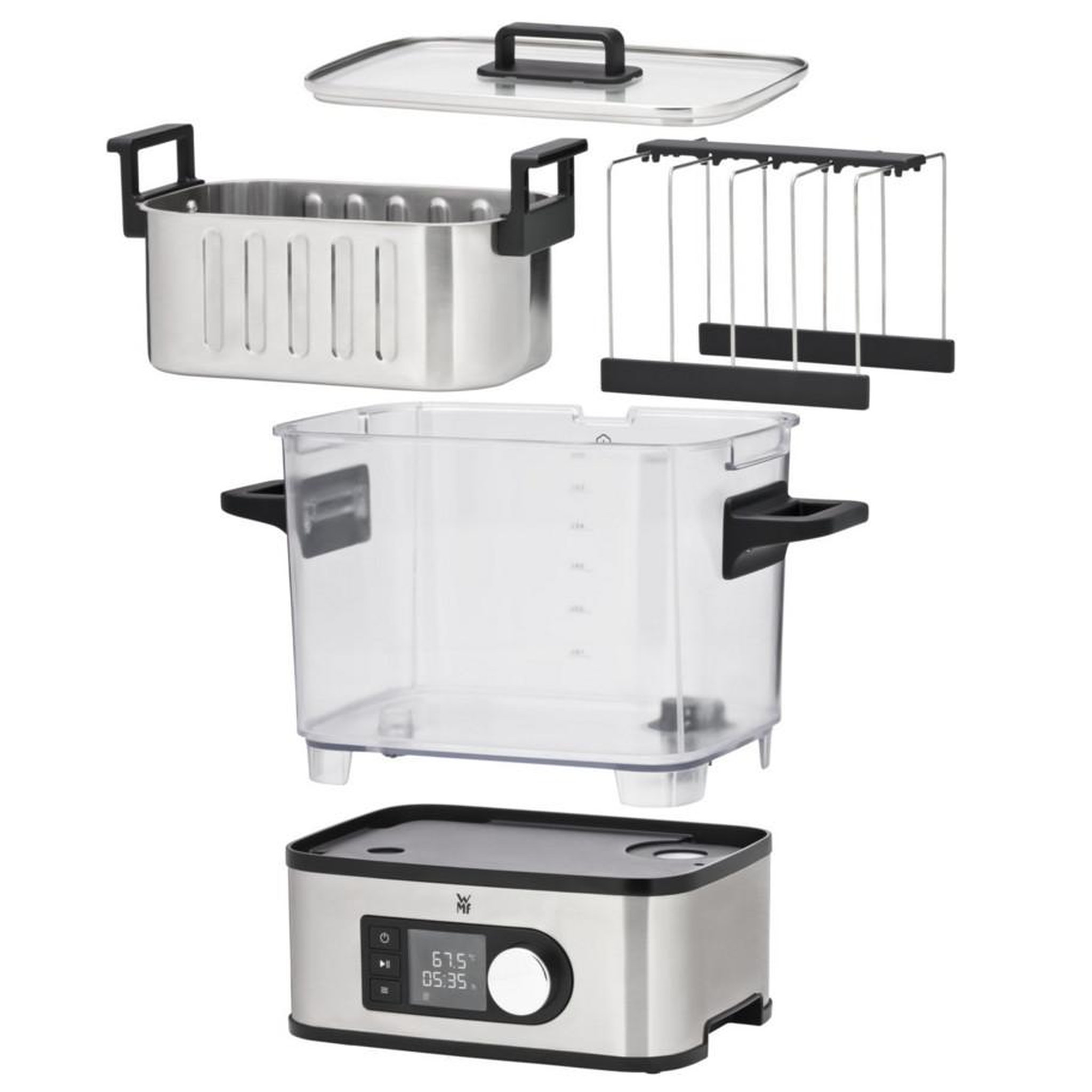 Voir la diapositive 5 : WMF Cuiseur vapeur 6l 1500w - 0415360011