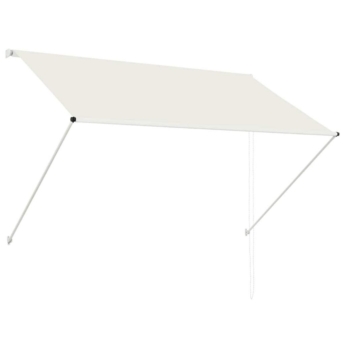 VIDAXL Auvent retractable 200x150 cm Creme