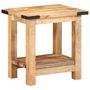 Voir la diapositive 1 : VIDAXL Table d'appoint 40x30x40 cm bois massif de manguier brut