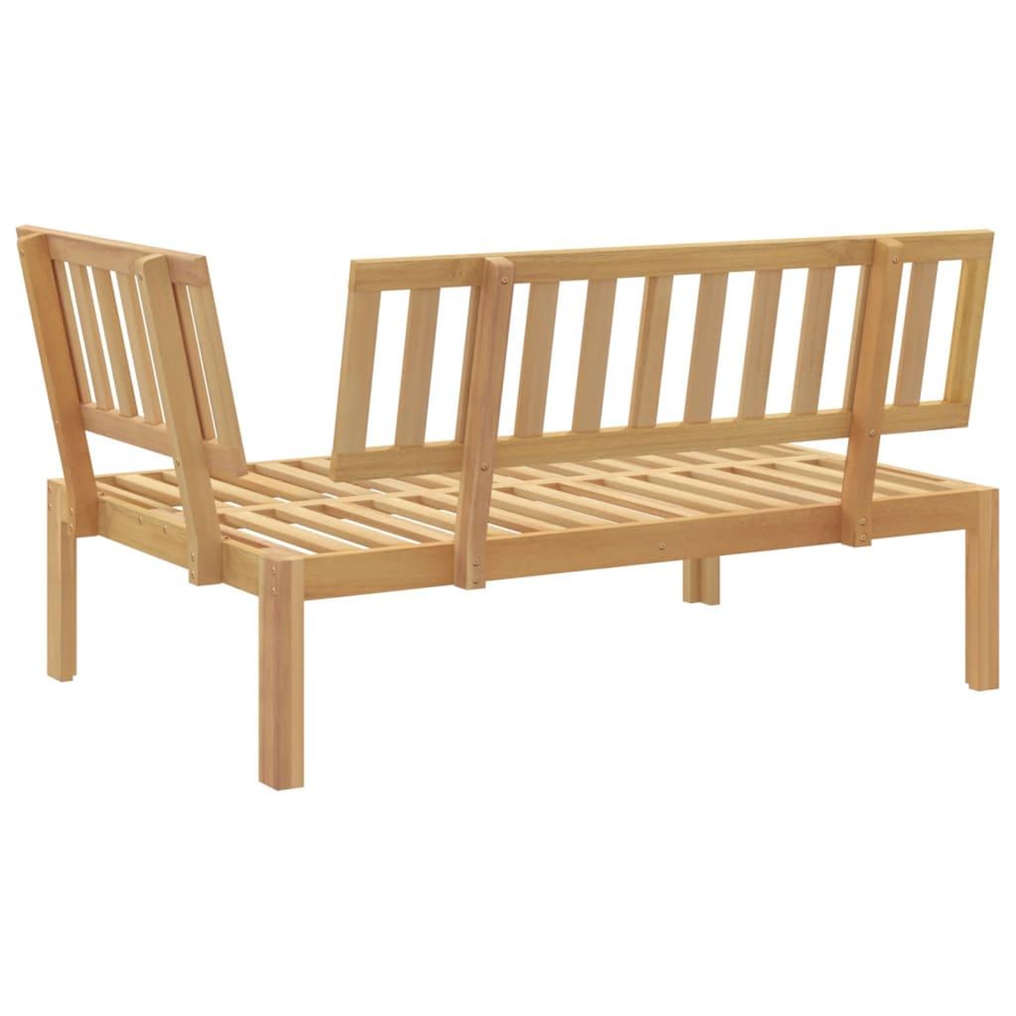 Voir la diapositive 5 : VIDAXL Canape d'angle palette de jardin bois massif d'acacia