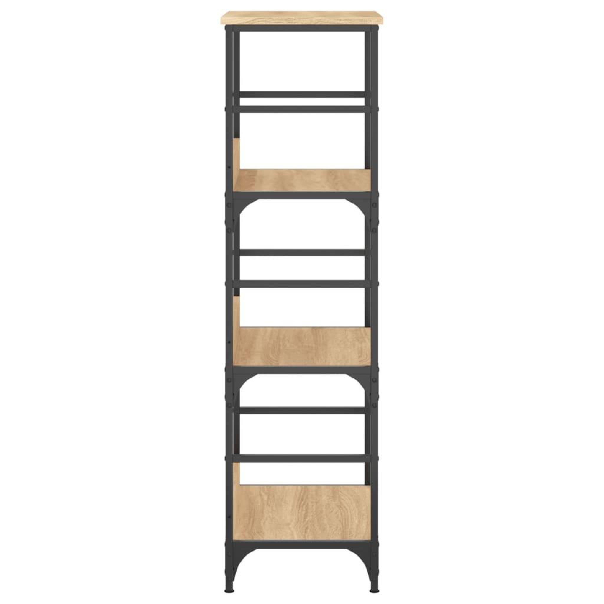 Voir la diapositive 5 : VIDAXL Bibliotheque chene sonoma 50x33x117,5 cm bois d'ingenierie