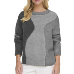 Only Pull Gris Femme Only Gro. Coloris disponibles : Gris