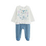 Voir la diapositive 1 : Petit Béguin Pyjama bébé en velours Polarmoon