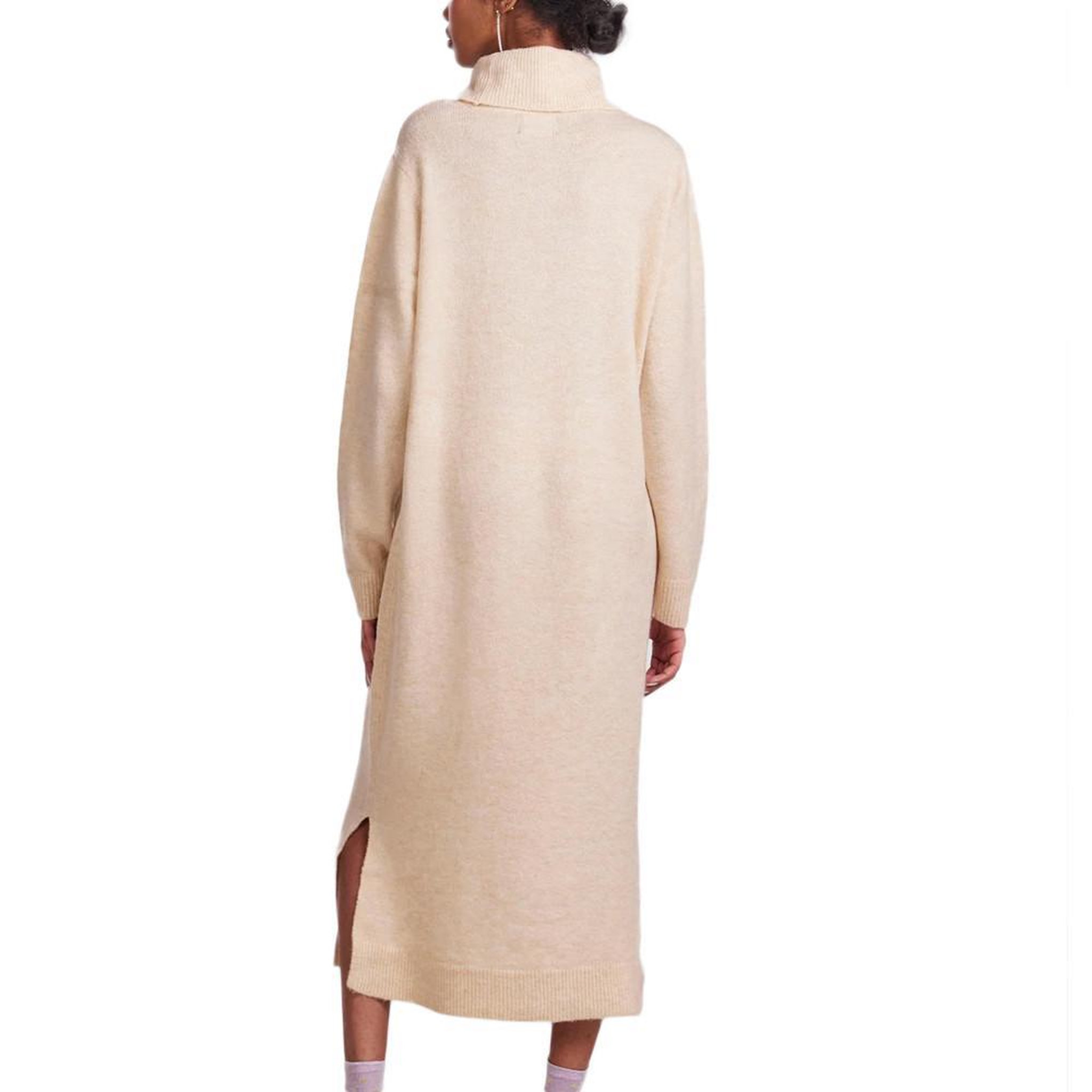 Voir la diapositive 2 : Pieces Robe Pull  Femme Pieces Rollneck Knit