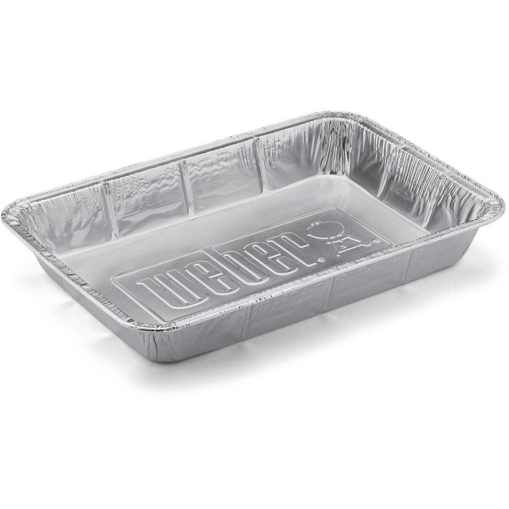 Weber Barquette aluminium grandes barquettes aluminium - lot de 10