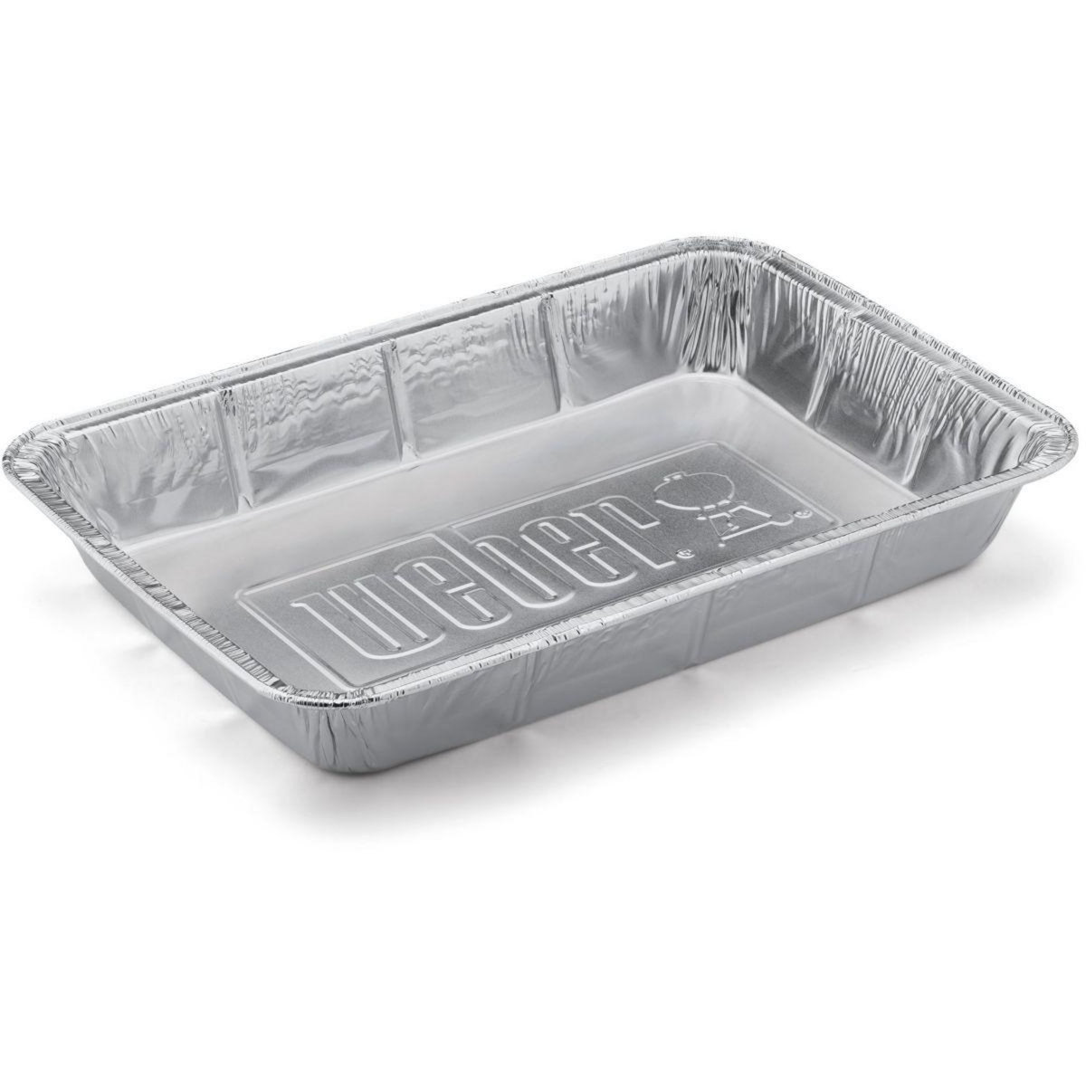 Weber Barquette aluminium grandes barquettes aluminium - Lot de 10