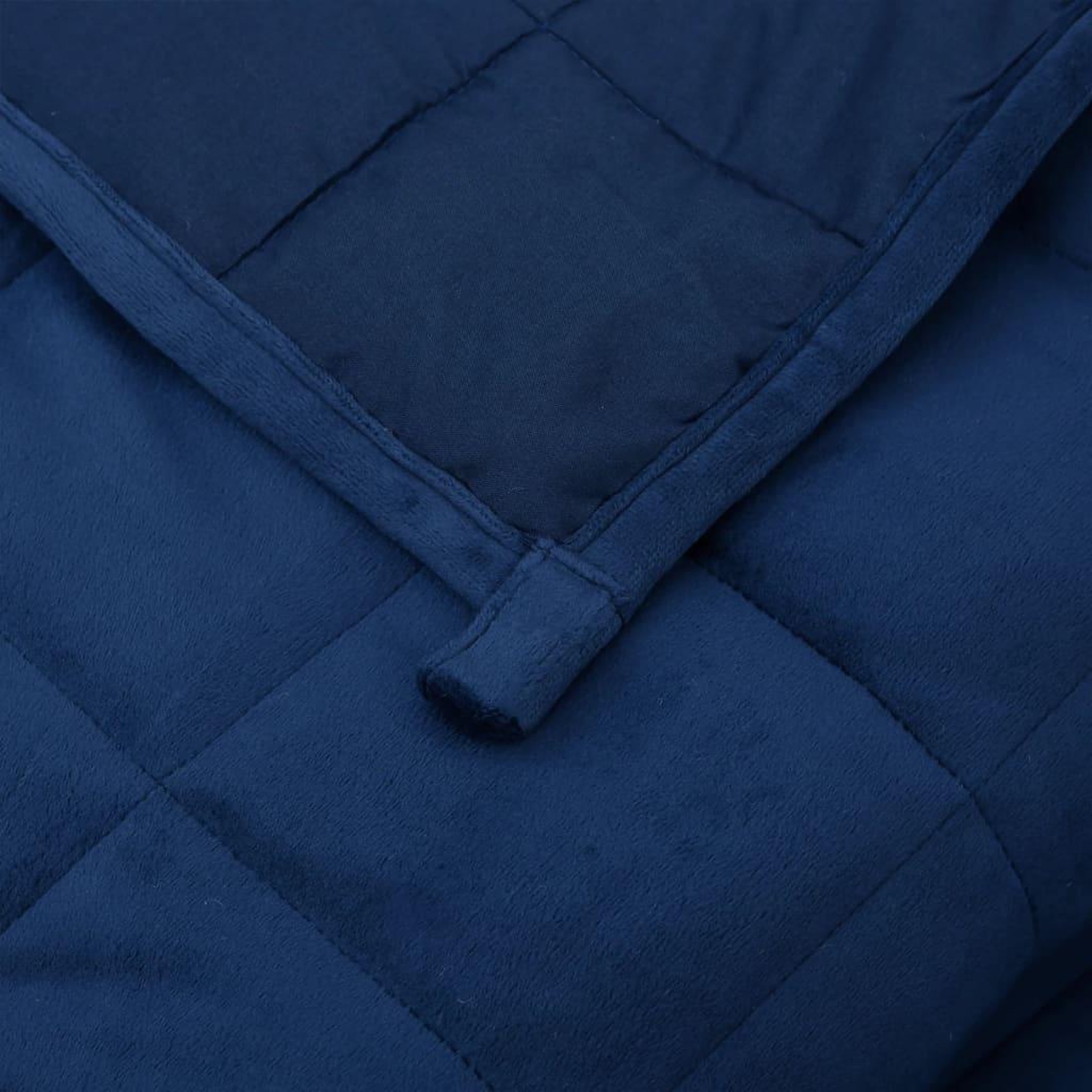 Voir la diapositive 5 : VIDAXL Couverture lestee Bleu 200x225 cm 9 kg Tissu