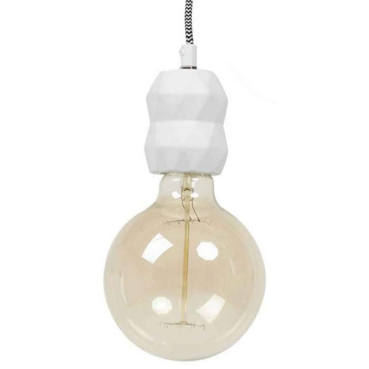 Paris Prix Douille pour Lampe Suspension  Bilzen  11cm Blanc