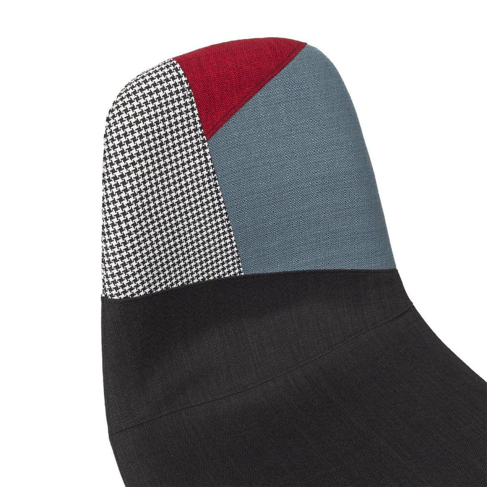 Voir la diapositive 4 : The Home Deco Factory Lot de 2 chaises patchwork  first  83cm multicolore