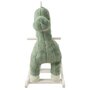Paris Prix Fauteuil à Bascule Enfant  Dinosaure  66cm Vert