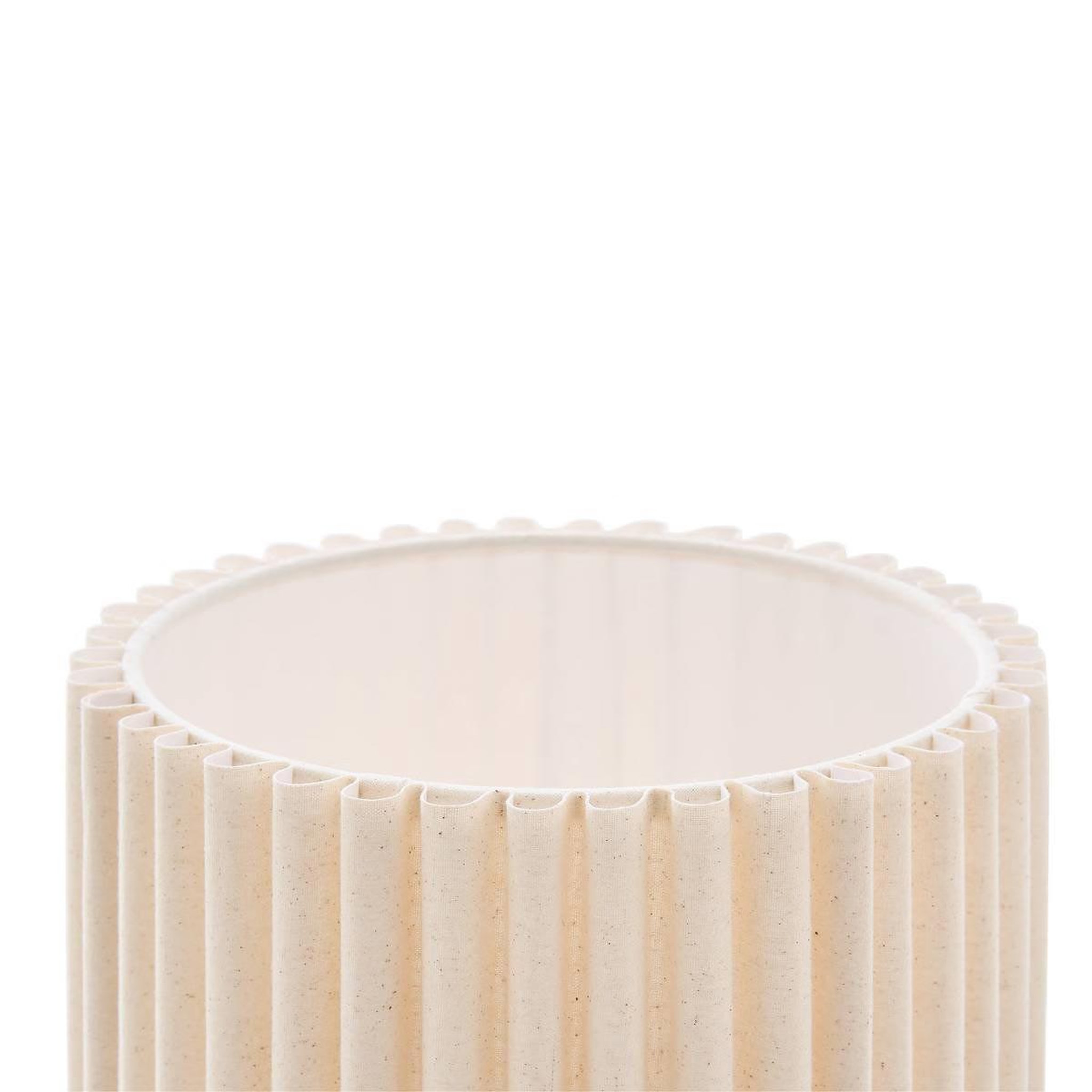 Voir la diapositive 2 : ATMOSPHERA Lampe Moucheté en Céramique  Kenan  43cm Beige