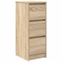 Voir la diapositive 2 : VIDAXL Buffet chene sonoma 29,5x34x76 cm bois d'ingenierie