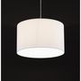 Voir la diapositive 6 : Paris Prix Lampe Suspension avec Abat-Jour  Fidelio  50cm Blanc