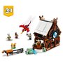 LEGO Creator 31132 La bateau viking et le serpent de Midgard, jouet à construire