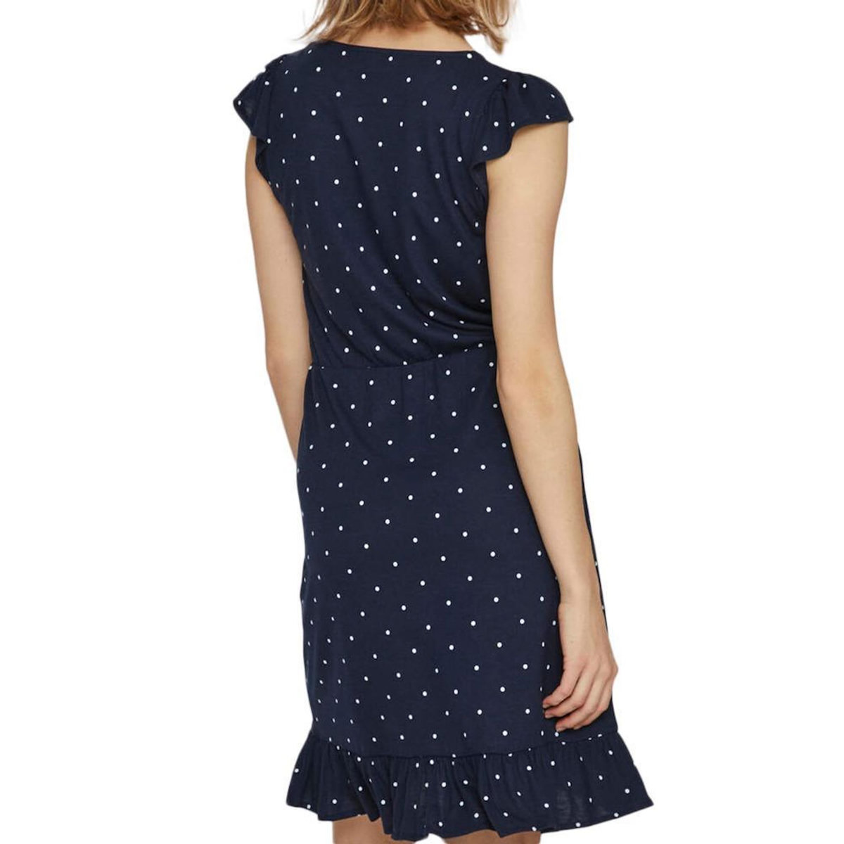 Vila Robe /Pois à volants Femme Vila Mooney