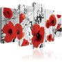 Voir la diapositive 1 : Paris Prix Tableau Imprimé  Scarlet Flowers