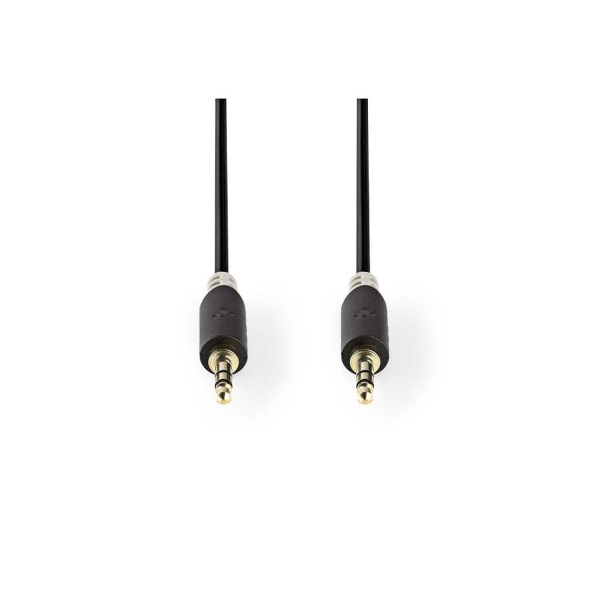 Voir la diapositive 2 : NEDIS Câble audio stéréo | 3.5 mm Mâle | 3.5 mm Mâle | Plaqué or | 3.00 m | R NEDIS - CABW22000AT30