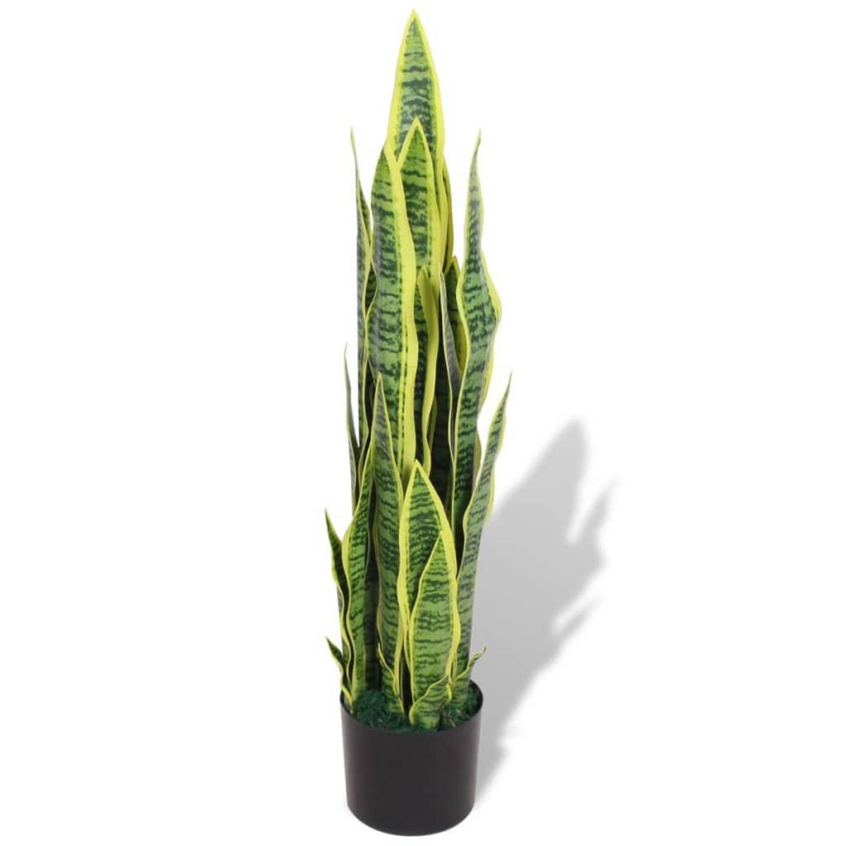 VIDAXL Plante artificielle avec pot Sanseviere 90 cm Vert