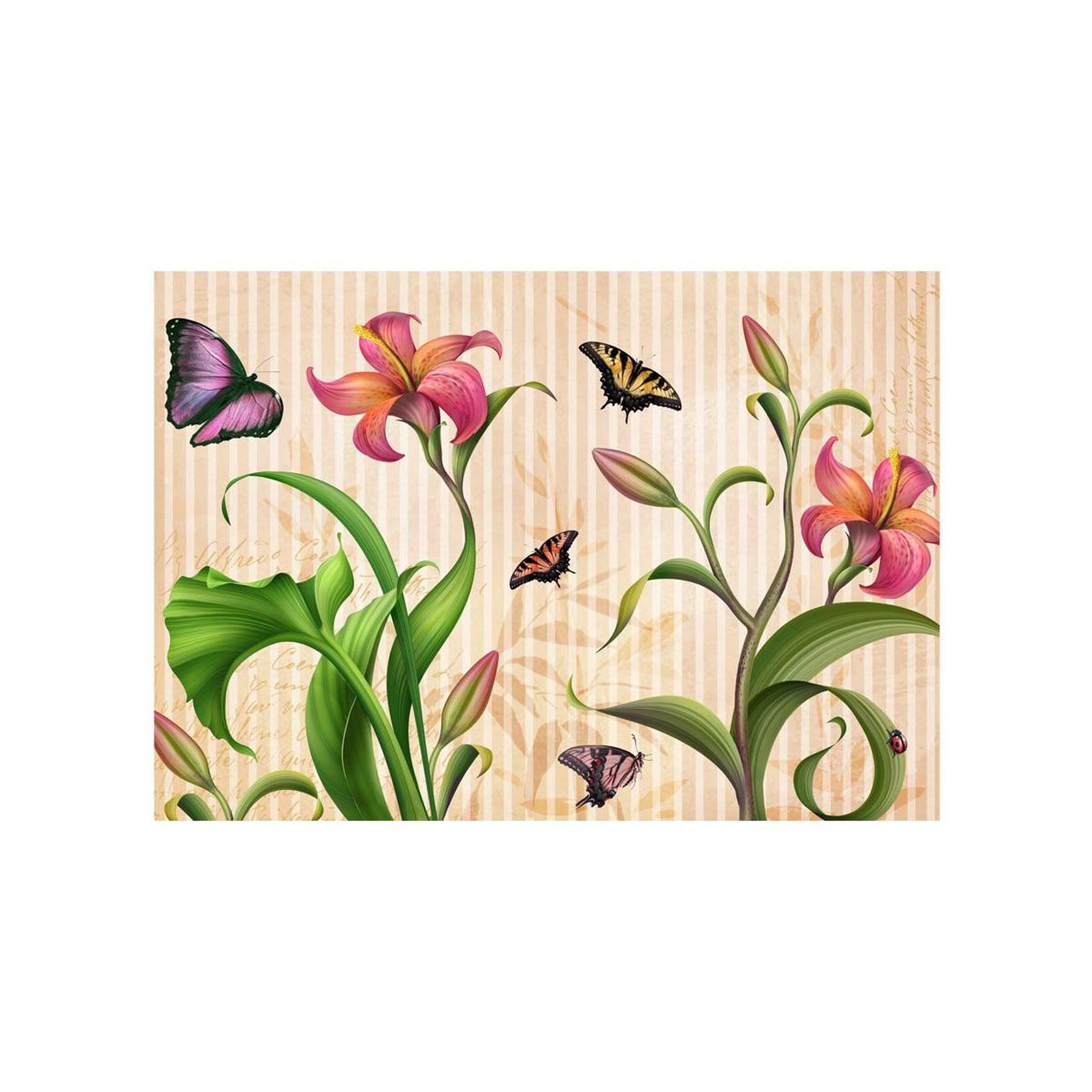 Voir la diapositive 2 : Paris Prix Papier peint  vintage spring