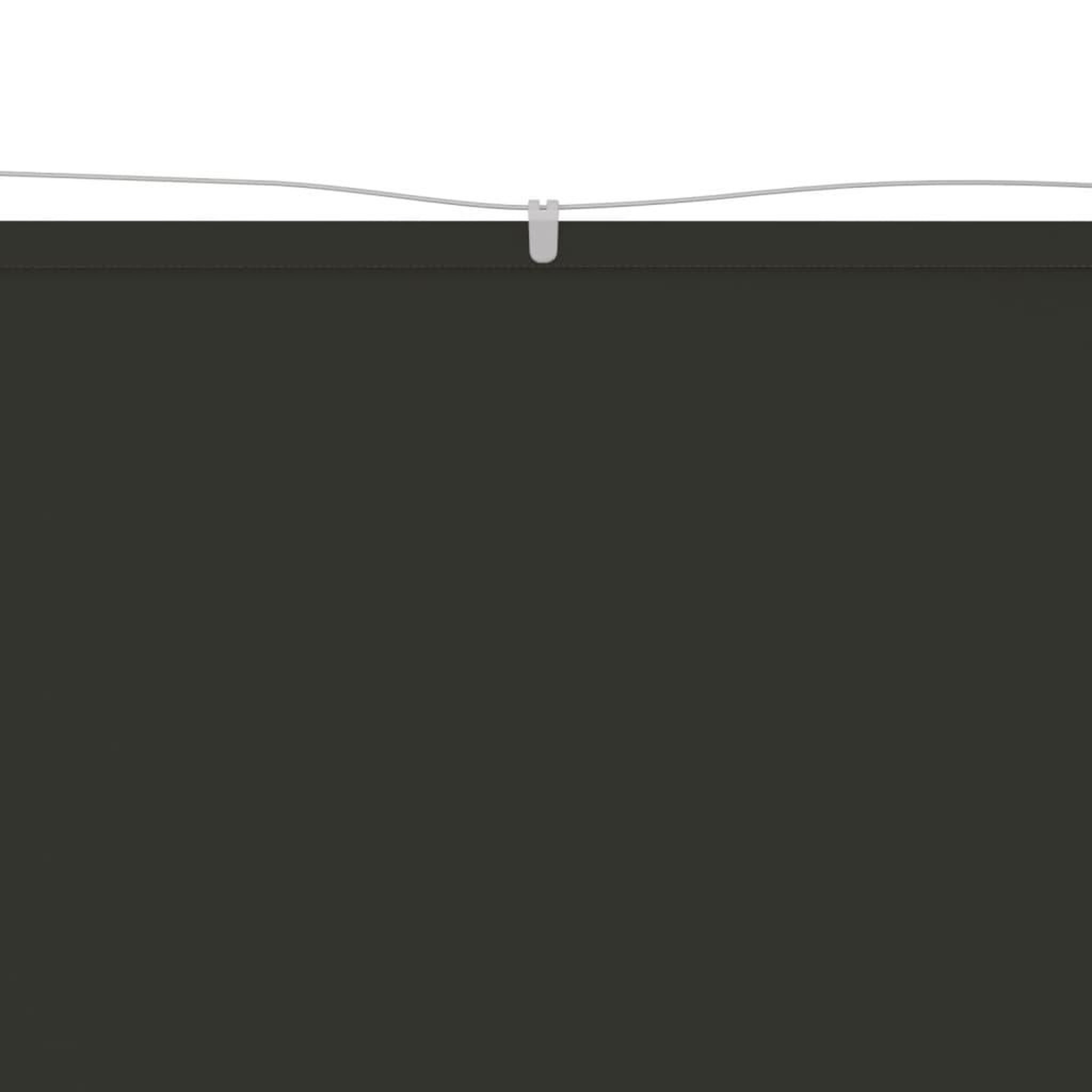 Voir la diapositive 3 : VIDAXL Auvent vertical Anthracite 100x420 cm Tissu oxford