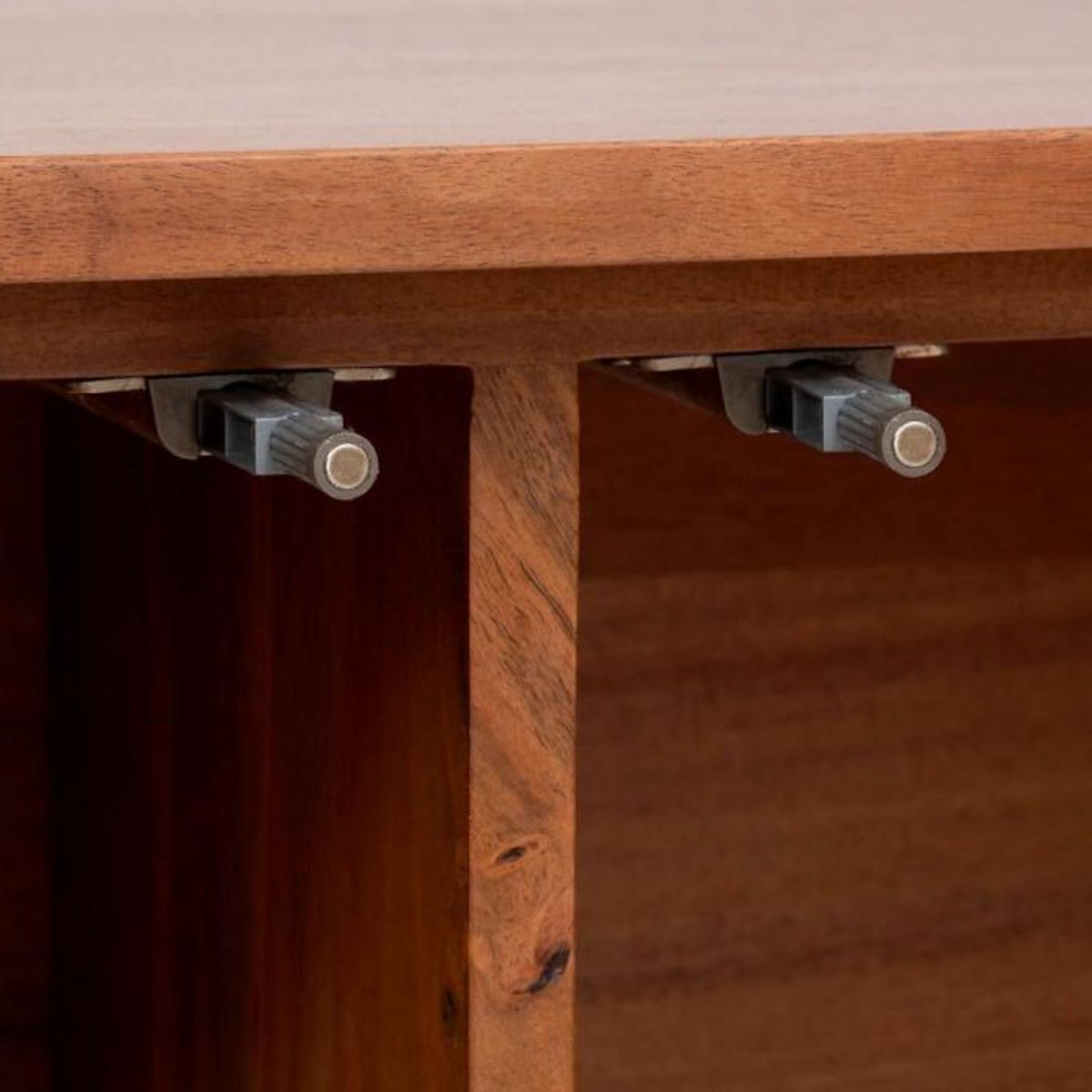 ATMOSPHERA Bibliothèque 2 Portes en Bois  Apala  150cm Marron