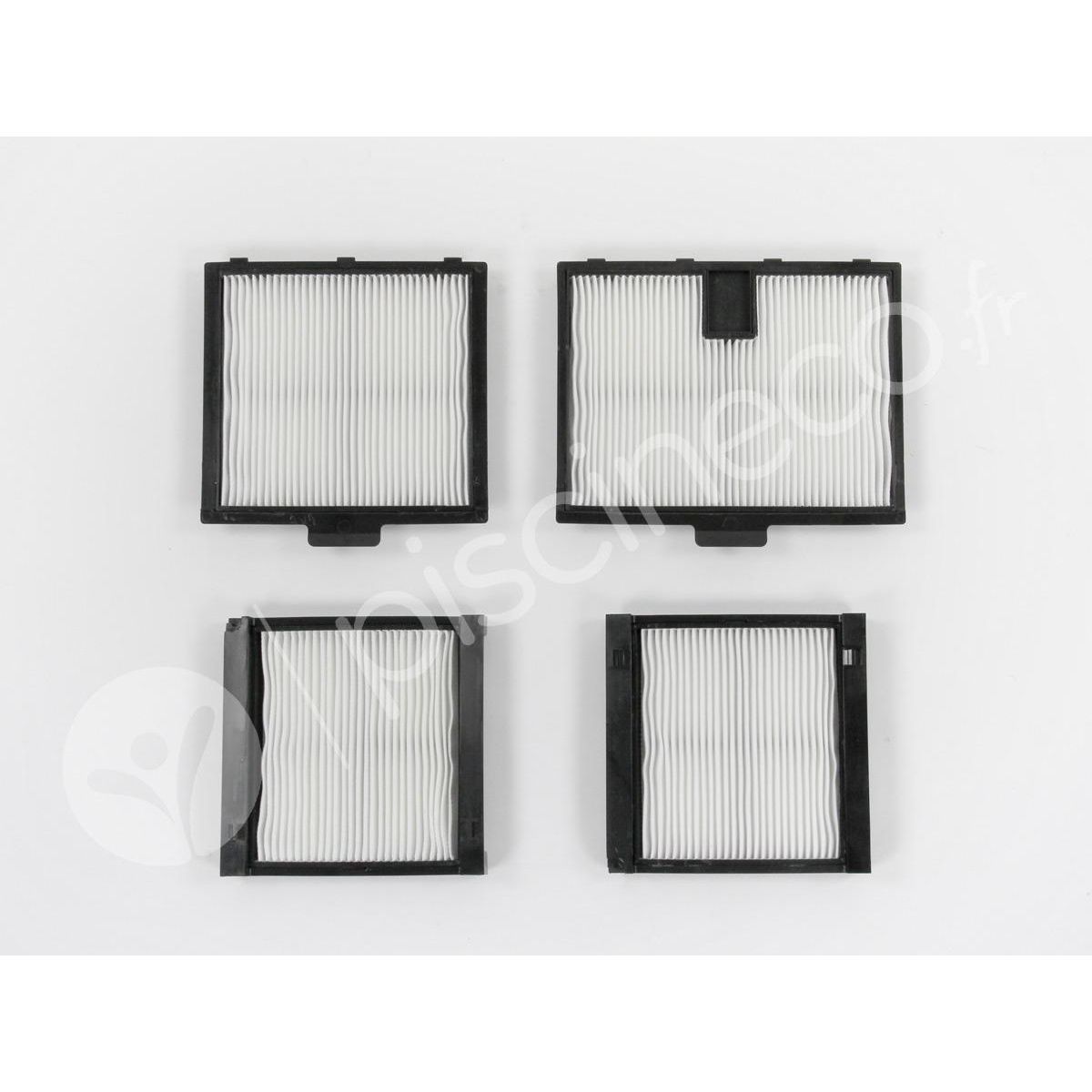 Dolphin Kit 4 filtres fin 50 microns pour robot électrique E10, E20 et E25 - Dolphin