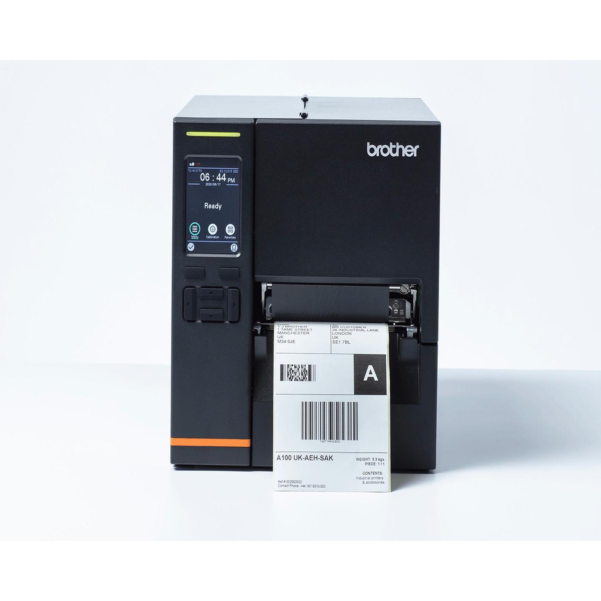 Voir la diapositive 3 : Brother Brother TJ-4121TN imprimante pour étiquettes Ligne thermale 300 x 300 DPI Avec fil Ethernet/LAN