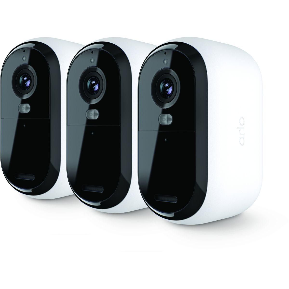 ARLO Caméra de surveillance Wifi ESSENTIAL 3 cameras + 1 floodlight