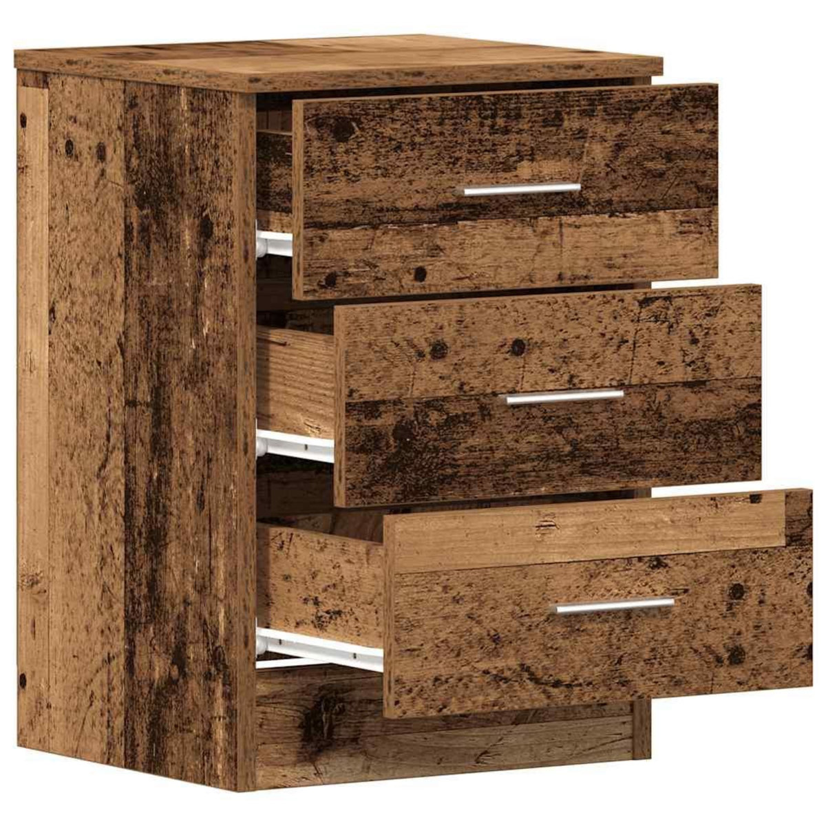 VIDAXL Table de chevet vieux bois 38x35x55 cm bois d'ingenierie