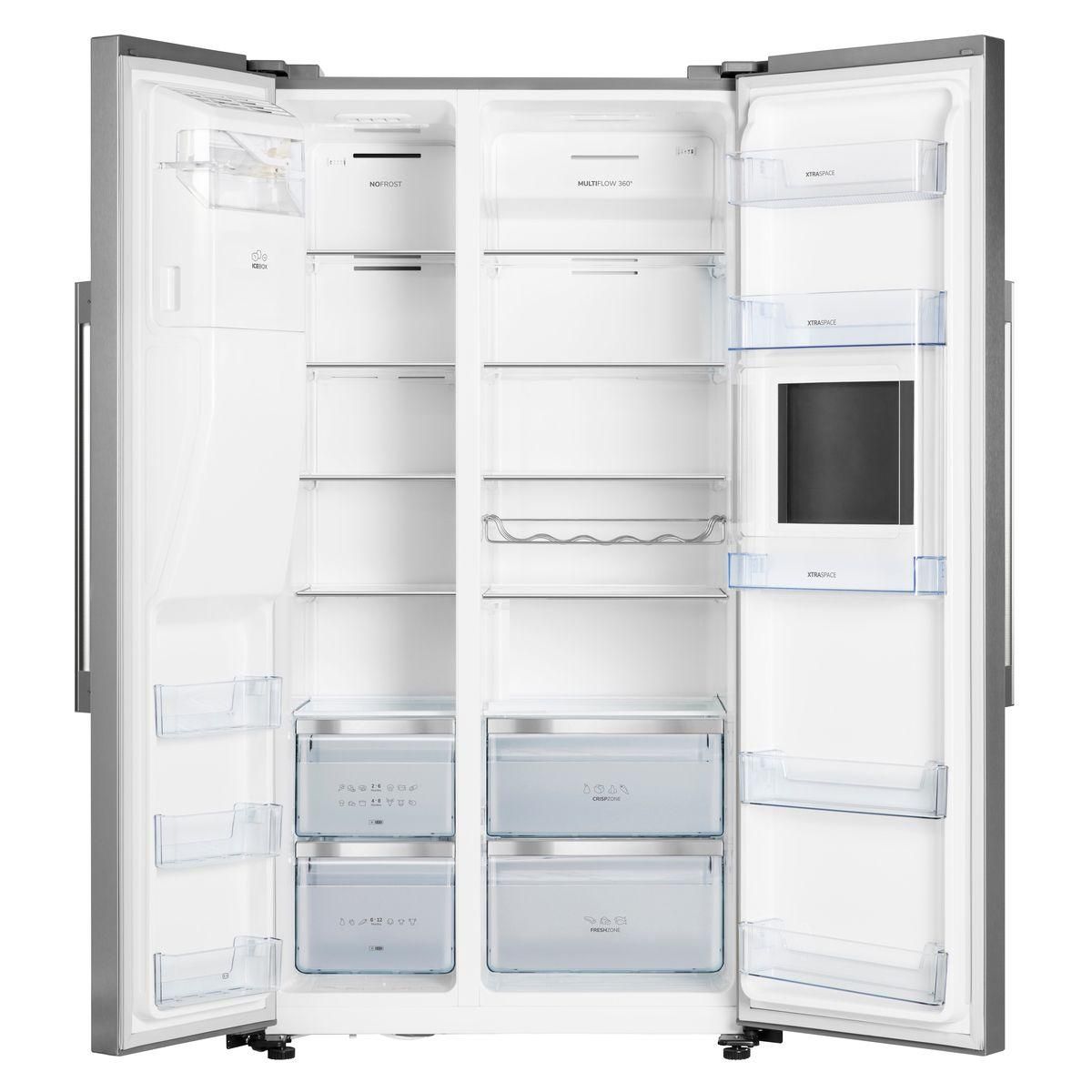 Hisense Réfrigérateur Américain RS694N4BCE