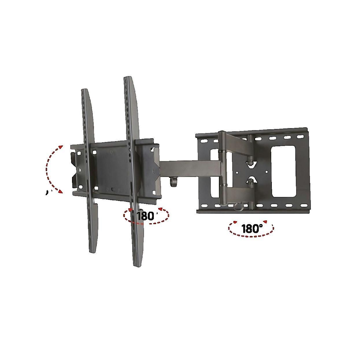TECHLY Support Mural TV Techly 8054529027613 Noir pour écrans 32-55 pouces