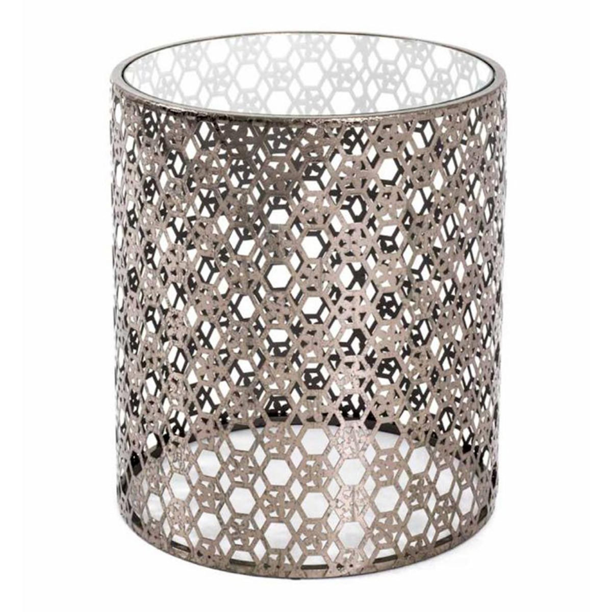 Paris Prix Table d'Appoint Design Ronde  Antiqua  45cm Bronze