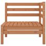 Voir la diapositive 4 : VIDAXL Salon de jardin 4 pcs Marron miel Bois de pin massif