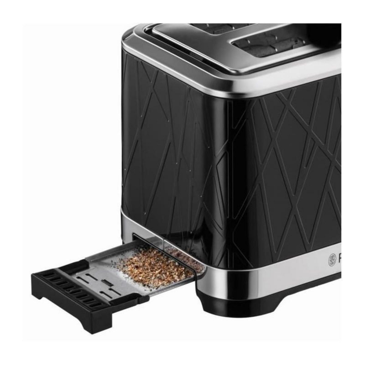 Russell Hobbs Russell Hobbs 28091-56 Toaster Grille-Pain Structure, Liftn Look, Fentes XL, Cuisson Ajustable, Rechauffe Viennoiseries - Noir