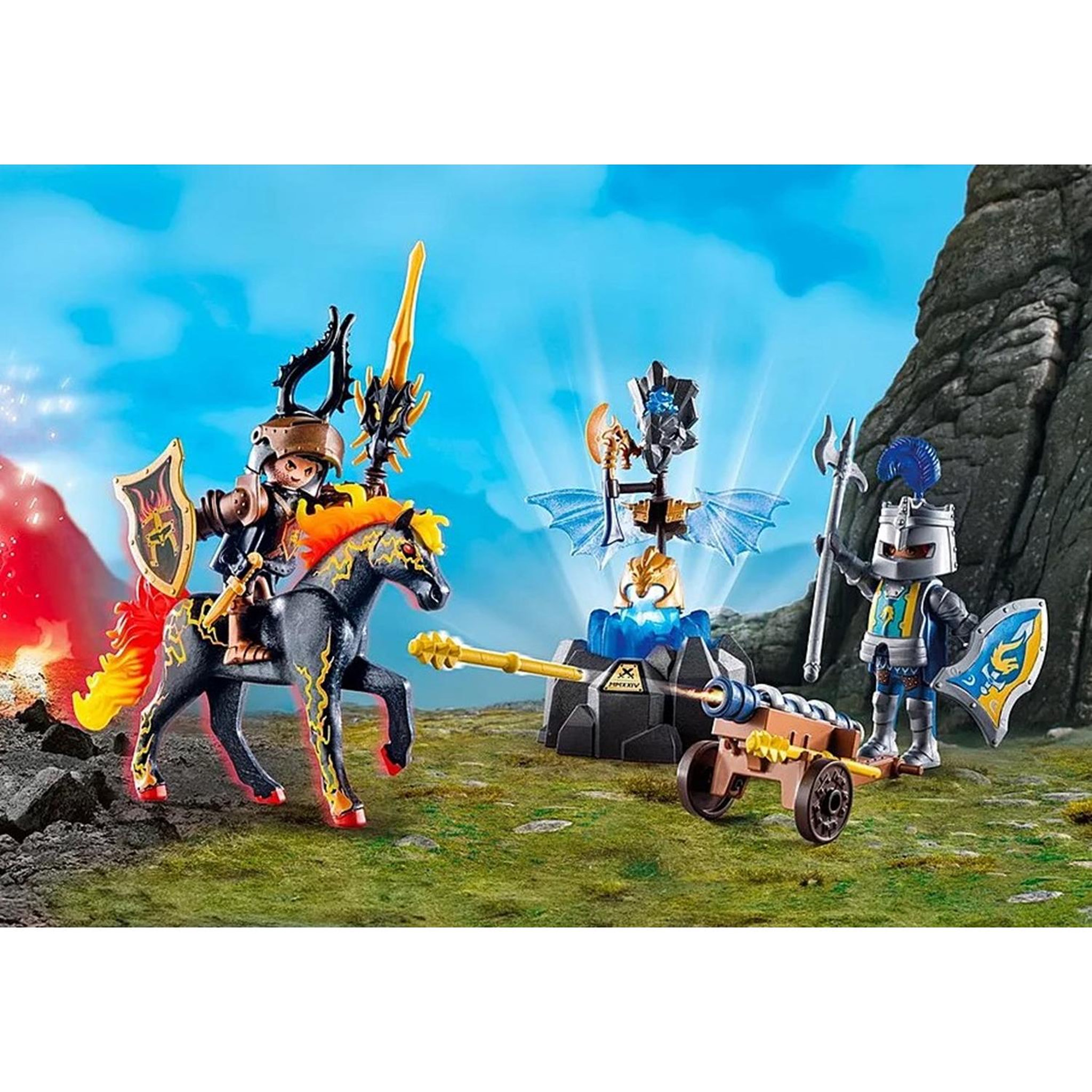 Voir la diapositive 2 : PLAYMOBIL Novelmore Duel de chevaliers