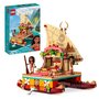 Voir la diapositive 2 : LEGO Disney Princess 43210 Le bateau d'exploration de Vaiana, Jouet avec Mini-Poupée Sina, et Figurine Dauphin