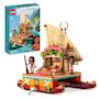 Voir la diapositive 2 : LEGO Disney Princess 43210 Le bateau d'exploration de Vaiana, Jouet avec Mini-Poupée Sina, et Figurine Dauphin