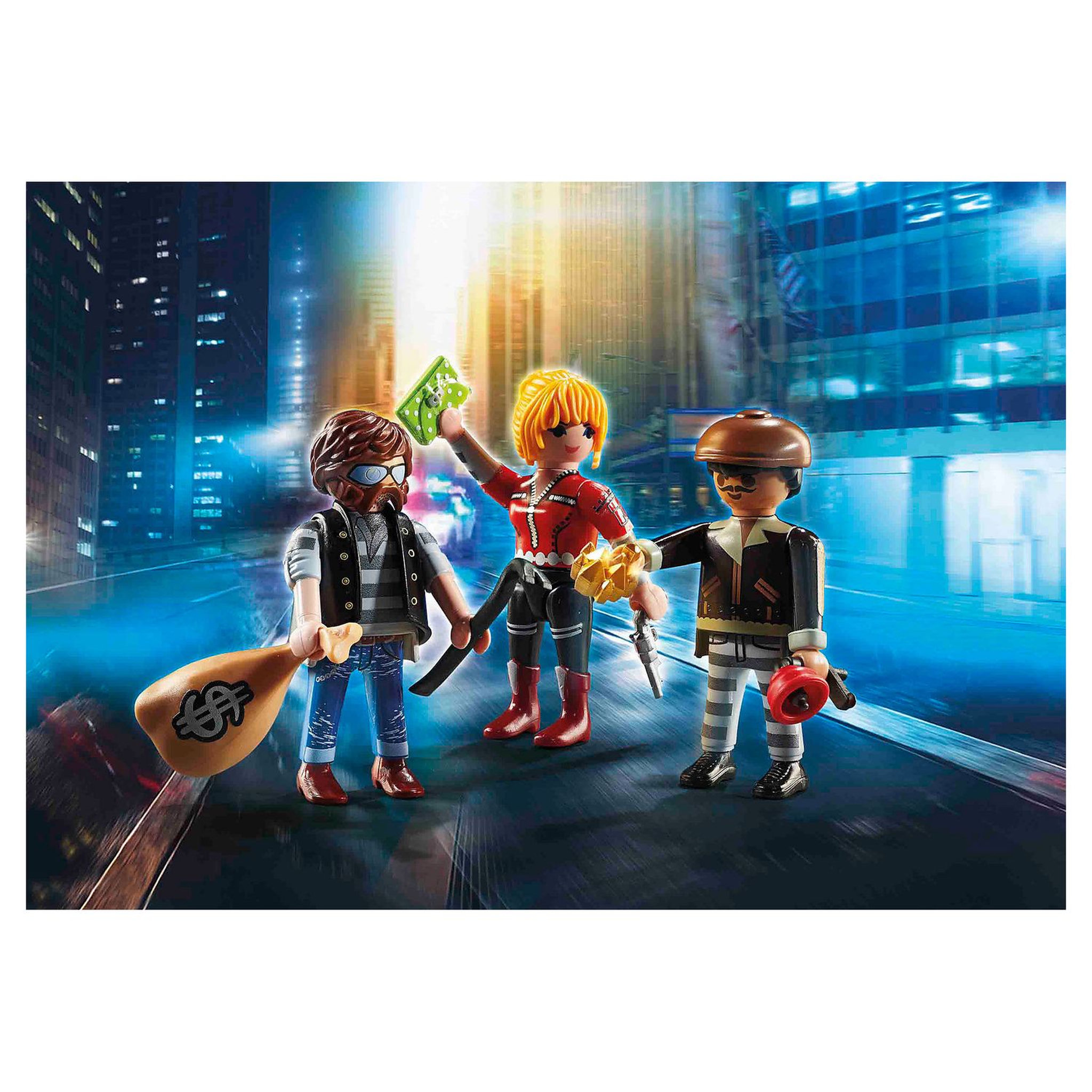 Voir la diapositive 3 : PLAYMOBIL 70670 - City Action - Police Equipe de bandits