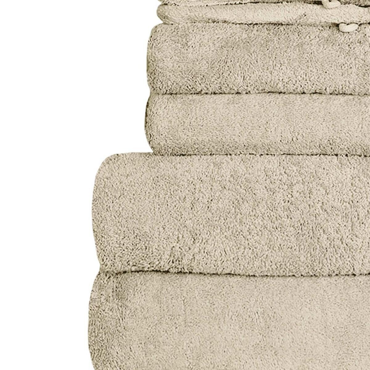 Sensei Maison Ensemble de bain 6 pièces 500 g/m² STUDIO (2 draps de douche +2 serviettes de toilette + 2 gants)