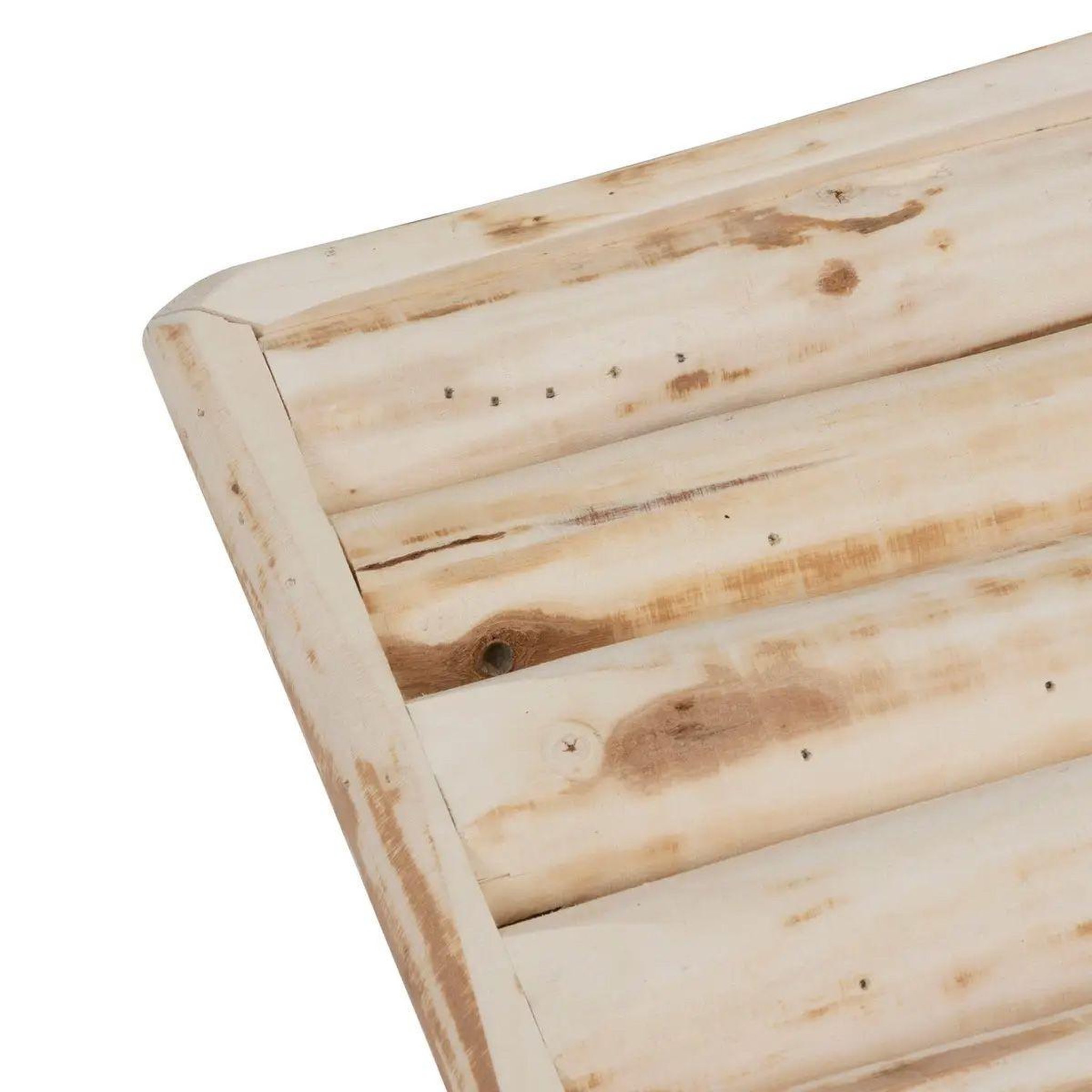 Voir la diapositive 3 : ATMOSPHERA Banc en bois  woody  70cm beige